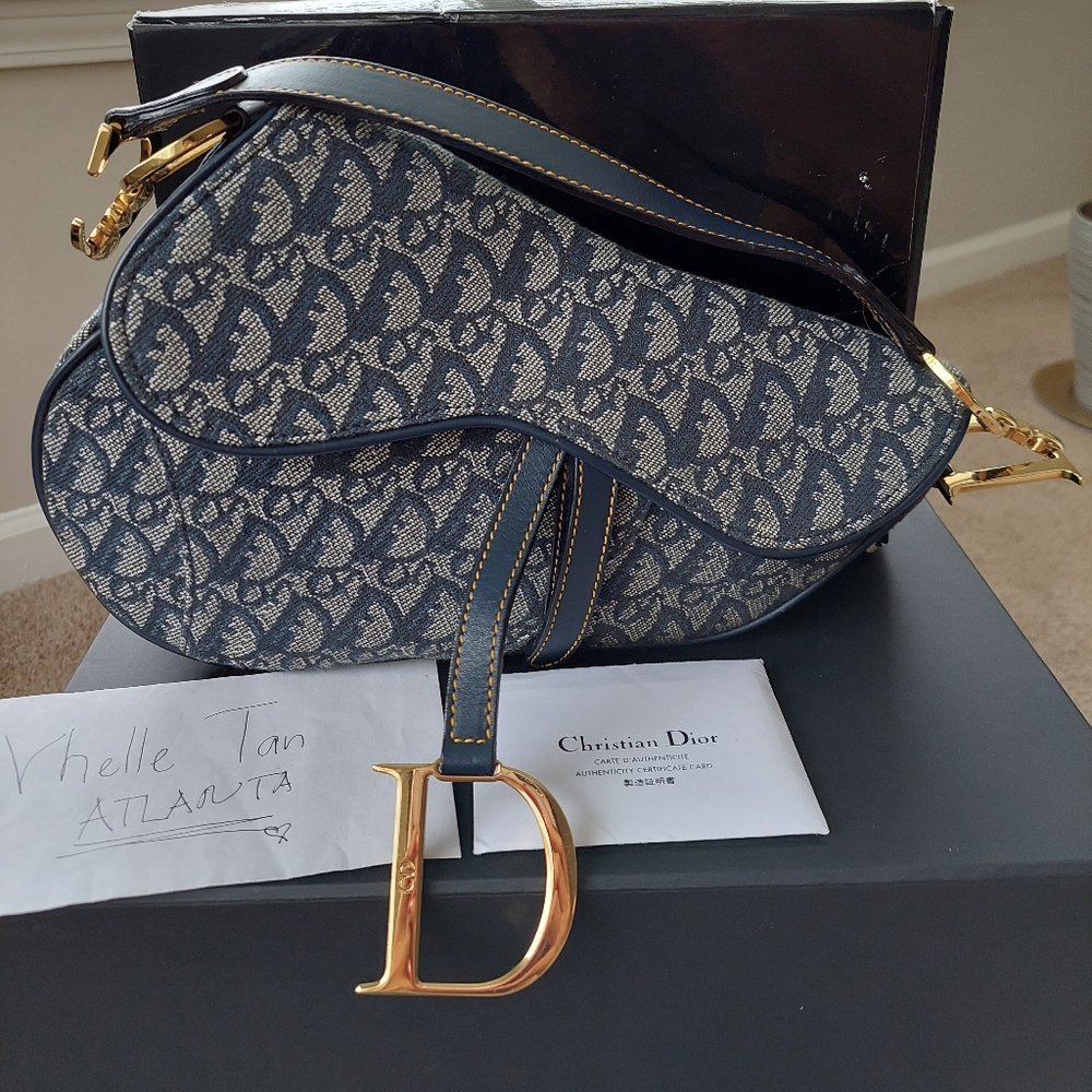 Christian Dior Saddle Bag Medium